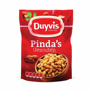 Duyvis Pinda gezouten.
