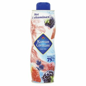Siroop bosvruchten 750ml